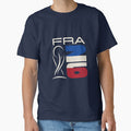 Copy of France Football Fan Cartoon Sticker | French Football Supporter by aminesez22 Unisex T-shirt, Sweatshirt, Hoodie, Long Sleeve Tee - T-Shirt, Sweatshirt, Hoodie