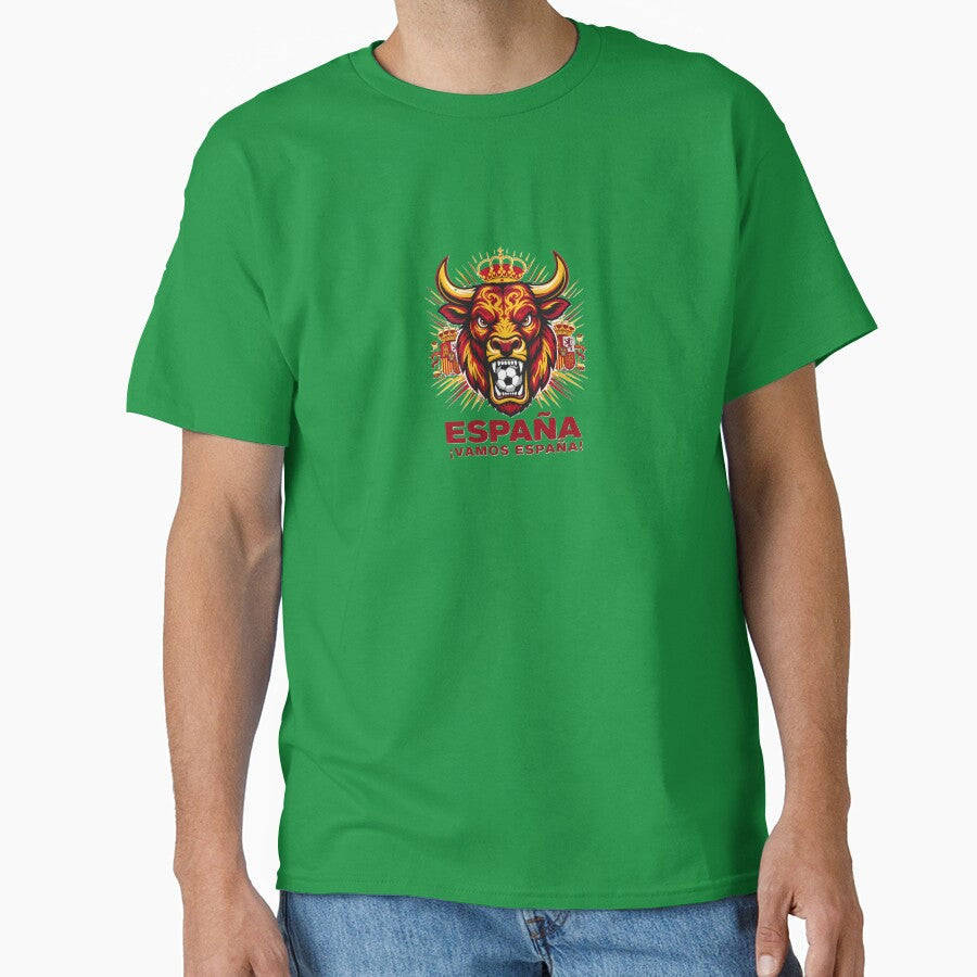 Espaa Vamos Espaa World Cup Fan Design by Adham2001 Unisex T-shirt, Sweatshirt, Hoodie, Long Sleeve Tee - T-Shirt, Sweatshirt, Hoodie