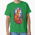 Stained Glass Squirrelflight by SchellStation Unisex T-shirt, Sweatshirt, Hoodie, Long Sleeve Tee - T-Shirt, Sweatshirt, Hoodie