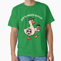 Off To Watch Soccer Duck by SiarheiYur Unisex T-shirt, Sweatshirt, Hoodie, Long Sleeve Tee - T-Shirt, Sweatshirt, Hoodie