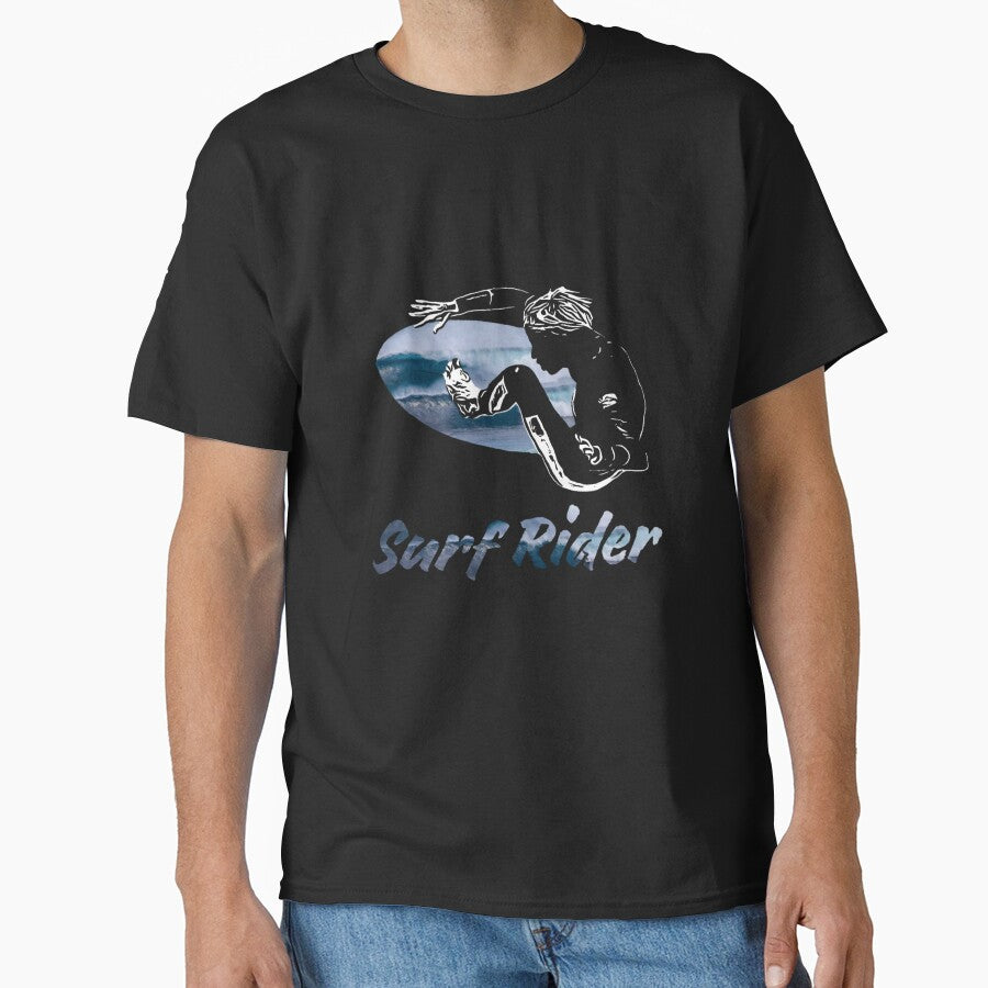 Surf Rider Real Stencil Occupation by StencilMenace Unisex T-shirt, Sweatshirt, Hoodie, Long Sleeve Tee - T-Shirt, Sweatshirt, Hoodie