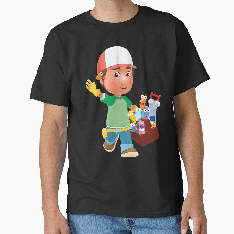 Funny Handy Manny by Fashionstheod Unisex T-shirt, Sweatshirt, Hoodie, Long Sleeve Tee - T-Shirt, Sweatshirt, Hoodie