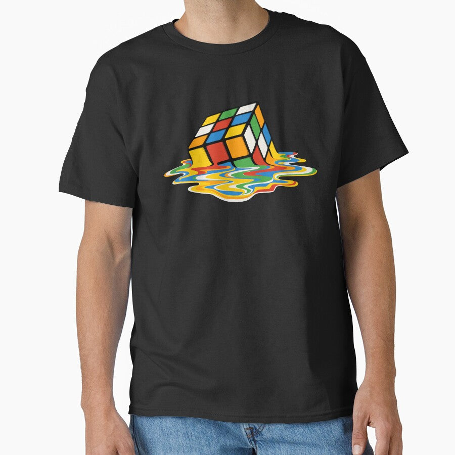 Melting cube by NinoMelon Unisex T-shirt, Sweatshirt, Hoodie, Long Sleeve Tee - T-Shirt, Sweatshirt, Hoodie