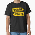 Clowns and Jokers Road Signs Sarcastic Direction by erozzz Unisex T-shirt, Sweatshirt, Hoodie, Long Sleeve Tee - T-Shirt, Sweatshirt, Hoodie