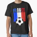 France Soccer Flag Vintage Football Fan Design | French Team Supporter Gift by Karim-Karem - T-Shirt, Sweatshirt, Hoodie