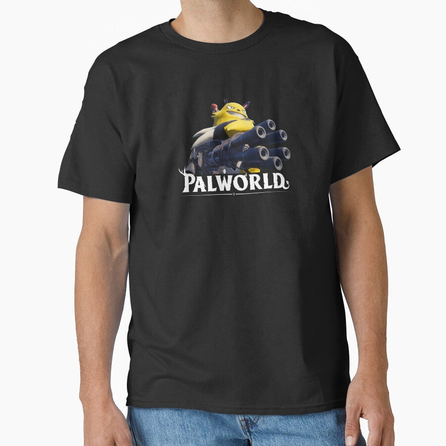 Palworld a Palworld a Palworld a Palworld by Huffohop Unisex T-shirt, Sweatshirt, Hoodie, Long Sleeve Tee - T-Shirt, Sweatshirt, Hoodie