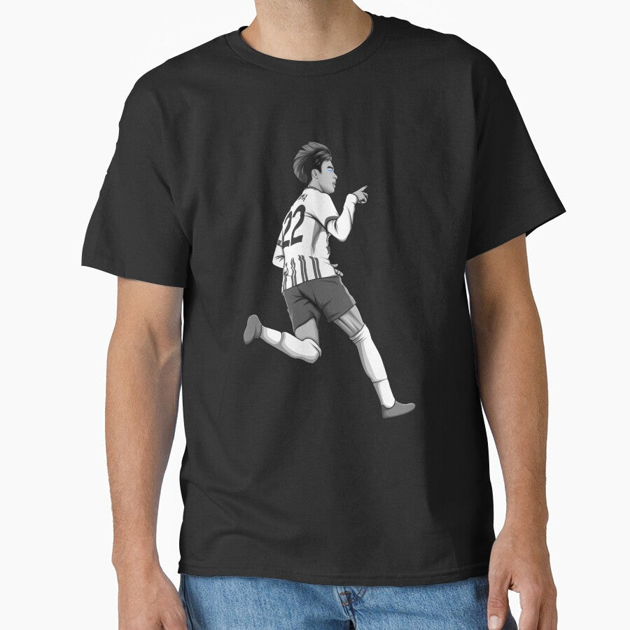 Kaoru Mitoma Black and White Version by Aldduardo Unisex T-shirt, Sweatshirt, Hoodie, Long Sleeve Tee - T-Shirt, Sweatshirt, Hoodie