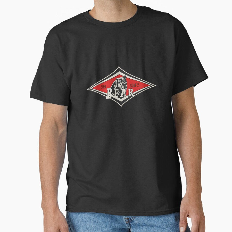 Surfing Bears Big Wednesday Cult Surfboards Red Surf Logo Diamond Retro by TheNine9company - T-Shirt, Sweatshirt, Hoodie