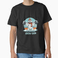 Winter Gym Polar Bear   Funny Snow Pain Snow Gain Fitness Workout by Dezyra Clothing Unisex T-shirt, Sweatshirt, Hoodie, Long Sleeve Tee - T-Shirt, Sweatshirt, Hoodie