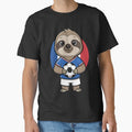 France Soccer Sloth Football Fan by k3rstman1 Unisex T-shirt, Sweatshirt, Hoodie, Long Sleeve Tee - T-Shirt, Sweatshirt, Hoodie