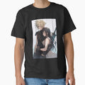 Cloud + Tifa - Final Fantasy VII by DanielsonLiza Unisex T-shirt, Sweatshirt, Hoodie, Long Sleeve Tee - T-Shirt, Sweatshirt, Hoodie