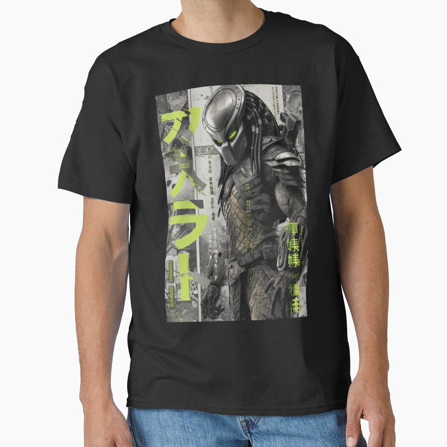 Predator Manga Panel by AnimeArsenalPrints Unisex T-shirt, Sweatshirt, Hoodie, Long Sleeve Tee - T-Shirt, Sweatshirt, Hoodie