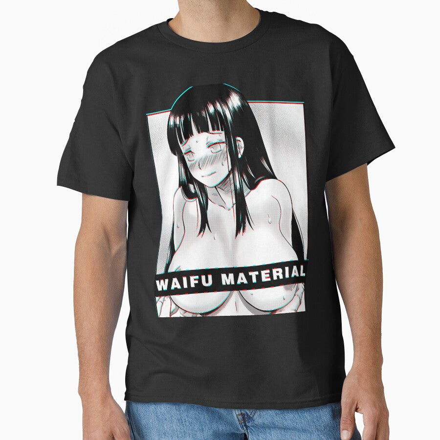 Waifu Material by ssinedcalligan Unisex T-shirt, Sweatshirt, Hoodie, Long Sleeve Tee - T-Shirt, Sweatshirt, Hoodie