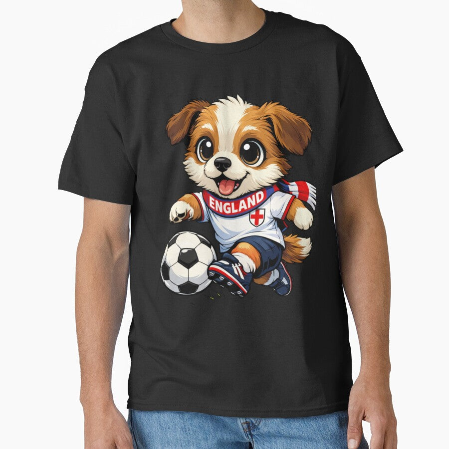 Dog Football Player Kicking Ball Plus Sign Emblem by Tsugraf Designs Unisex T-shirt, Sweatshirt, Hoodie, Long Sleeve Tee - T-Shirt, Sweatshirt, Hoodie