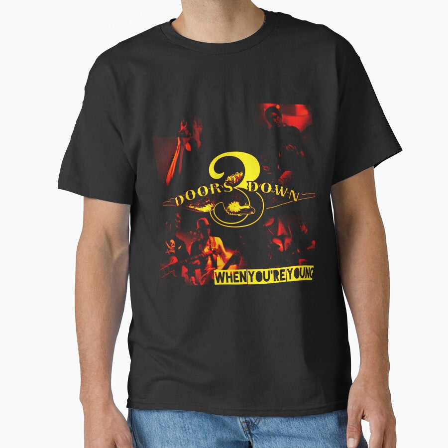 Music Post Grunge Band Silhouette by macak013 Unisex T-shirt, Sweatshirt, Hoodie, Long Sleeve Tee - T-Shirt, Sweatshirt, Hoodie