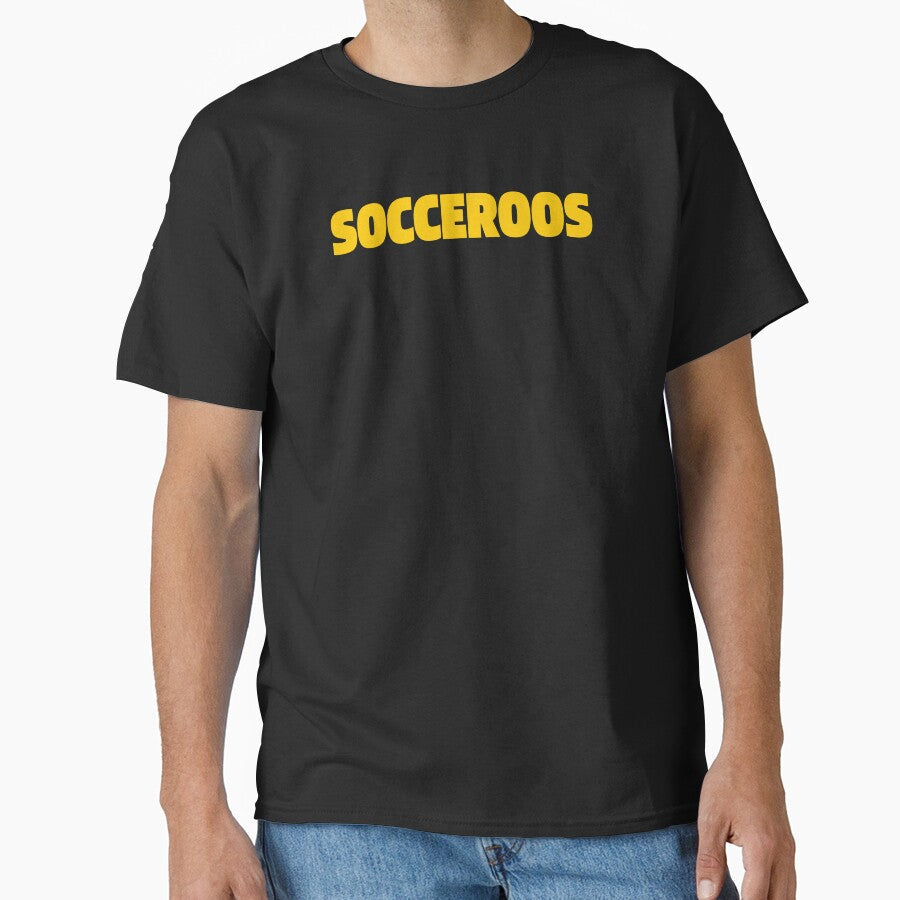 Socceroos (Yellow Text) by STUDIO-72 Unisex T-shirt, Sweatshirt, Hoodie, Long Sleeve Tee - T-Shirt, Sweatshirt, Hoodie
