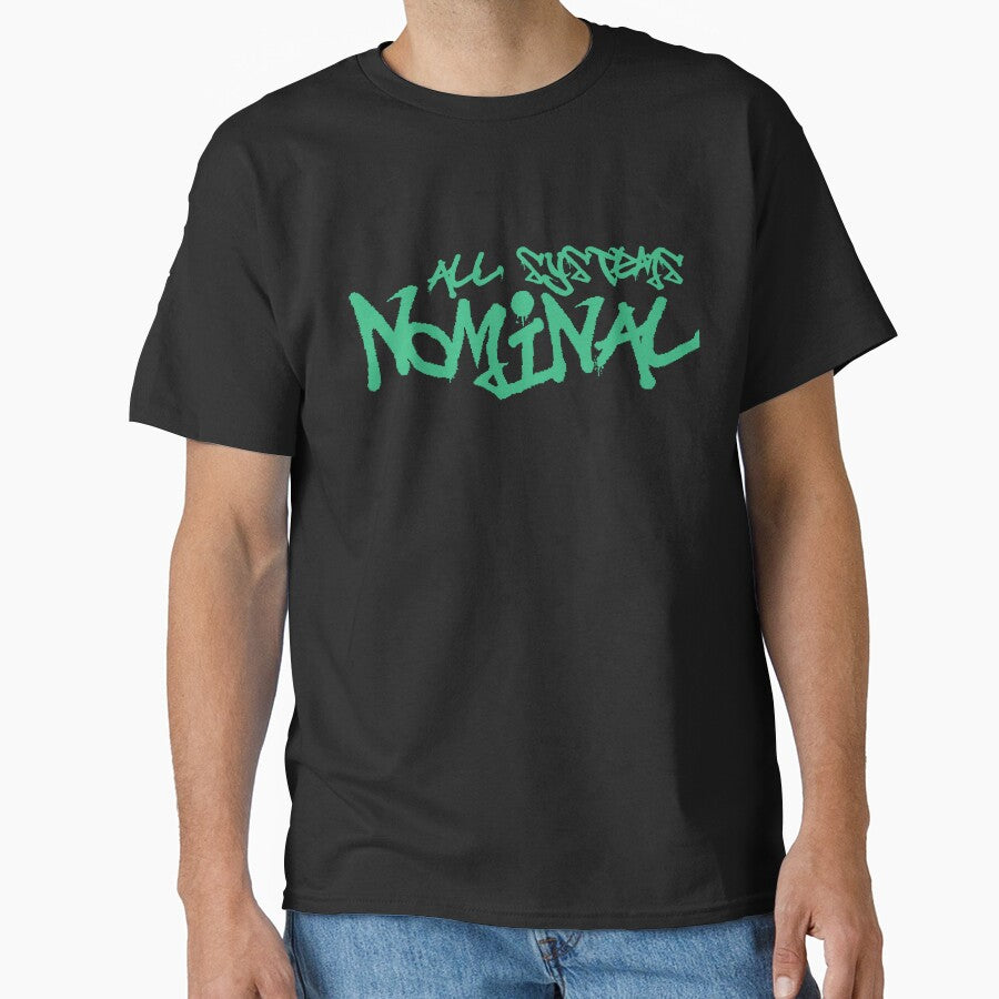 All Systems Nominal: Digital Graffiti by Blunderstated Unisex T-shirt, Sweatshirt, Hoodie, Long Sleeve Tee - T-Shirt, Sweatshirt, Hoodie