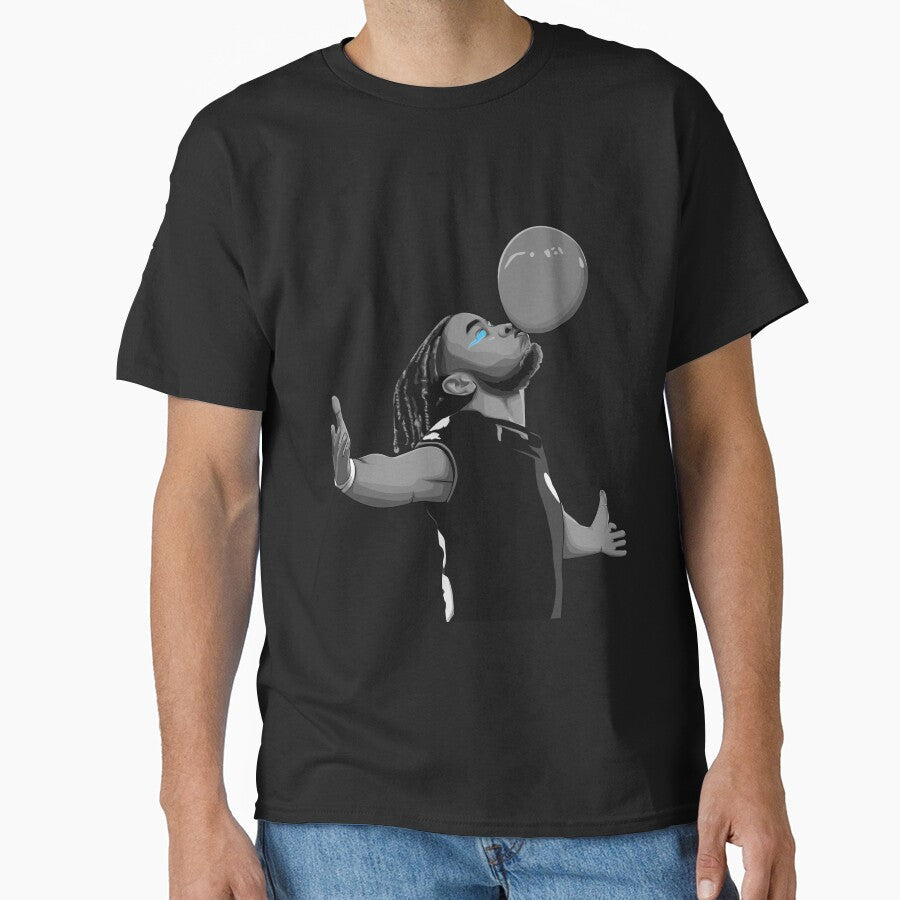 Christopher Nkunku Black and White Version by Aldduardo Unisex T-shirt, Sweatshirt, Hoodie, Long Sleeve Tee - T-Shirt, Sweatshirt, Hoodie