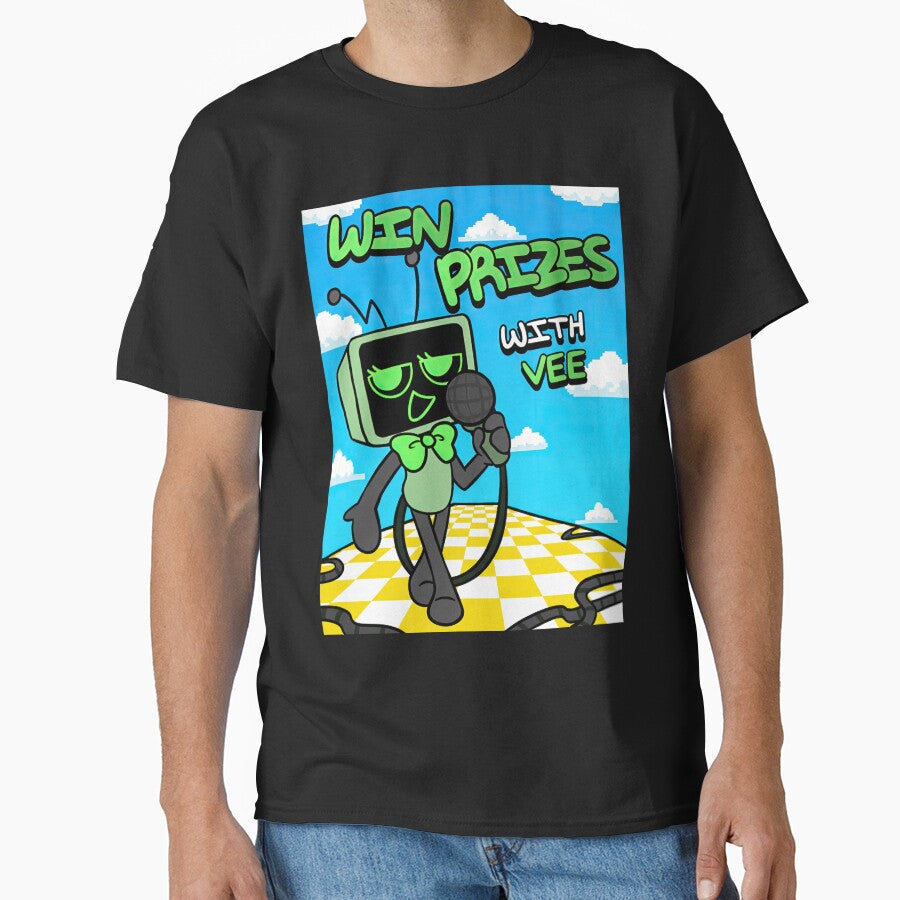 Dandy Vee World | Win prizes with Vee by Dandy Pixel Unisex T-shirt, Sweatshirt, Hoodie, Long Sleeve Tee - T-Shirt, Sweatshirt, Hoodie
