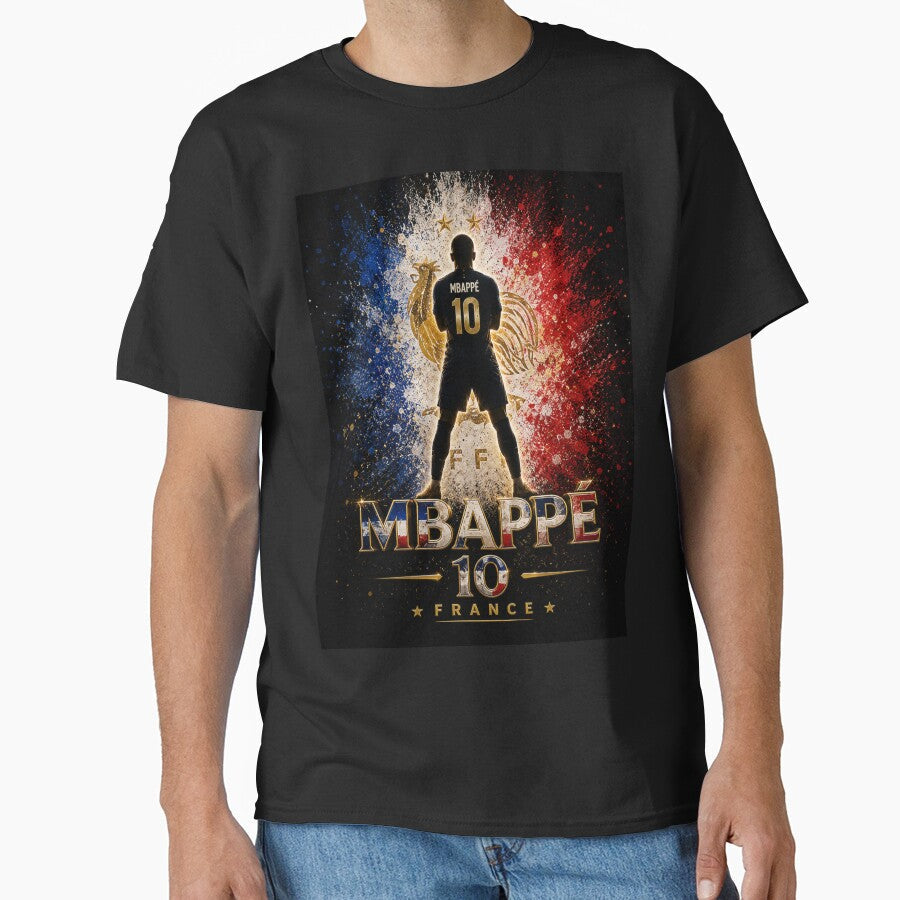 Kylian Mbapp France Football Inspired Design Collection by TheJobbr Unisex T-shirt, Sweatshirt, Hoodie, Long Sleeve Tee - T-Shirt, Sweatshirt, Hoodie