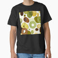 Boho Olive-Green, Yellow, And Brown Abstract Designs by DEC02 Unisex T-shirt, Sweatshirt, Hoodie, Long Sleeve Tee - T-Shirt, Sweatshirt, Hoodie