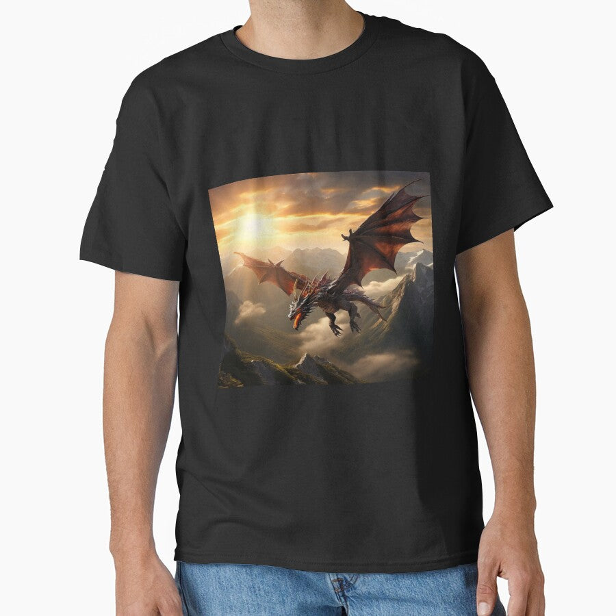 The Guardian of Heaven by Collection de trsors Unisex T-shirt, Sweatshirt, Hoodie, Long Sleeve Tee - T-Shirt, Sweatshirt, Hoodie