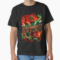Morocco Rising  Atlas Lions Football Fan Art by NEWDESINGS12 Unisex T-shirt, Sweatshirt, Hoodie, Long Sleeve Tee - T-Shirt, Sweatshirt, Hoodie