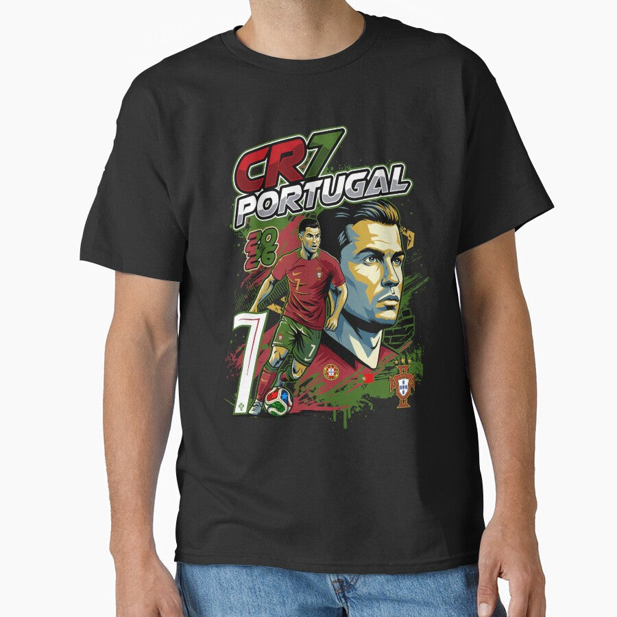 CR7 2026 World Cup Legacy  Cristiano Ronaldo Portugal Football Icon by JoisDraw Unisex T-shirt, Sweatshirt, Hoodie, Long Sleeve Tee - T-Shirt, Sweatshirt, Hoodie