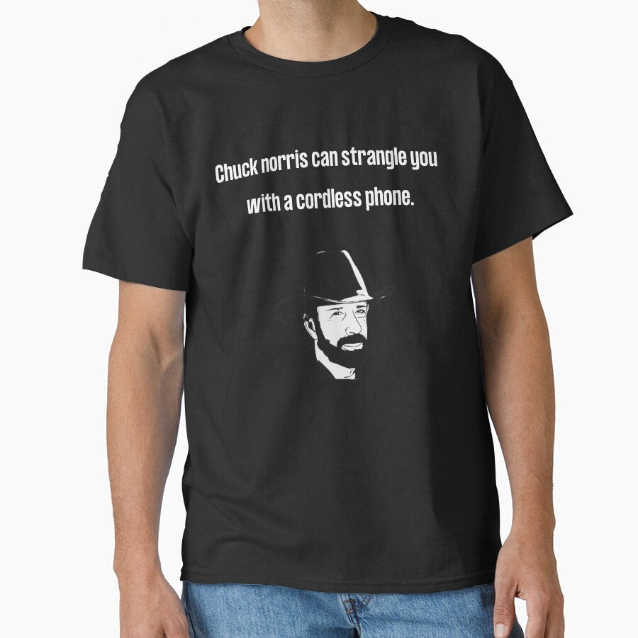 Chuck Norris can strangle you by ninjageese Unisex T-shirt, Sweatshirt, Hoodie, Long Sleeve Tee - T-Shirt, Sweatshirt, Hoodie
