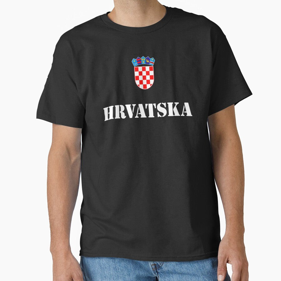 Croatia Hrvatska Soccer Croatian Football by SeaProjectStudi Unisex T-shirt, Sweatshirt, Hoodie, Long Sleeve Tee - T-Shirt, Sweatshirt, Hoodie