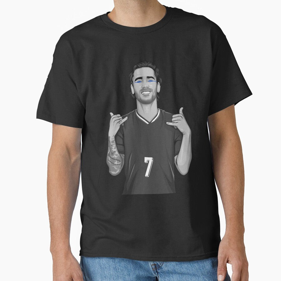 Antoine Griezmann by Aldduardo Unisex T-shirt, Sweatshirt, Hoodie, Long Sleeve Tee - T-Shirt, Sweatshirt, Hoodie