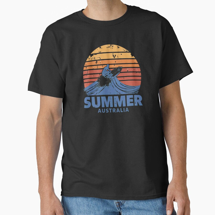 Summer Australia Surfing Australia: The Ultimate Guide for Beginners and Pros, Gifts for Surf Girls and Surf Boys T-shirt by MalwasBasket - T-Shirt, Sweatshirt, Hoodie