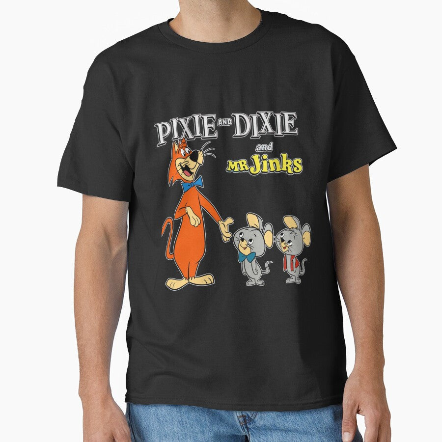 Pixie And Dixie And Mr. Jinks Classic T-Shirt Limited Edition | Gift Perfect by anitatana Unisex T-shirt, Sweatshirt, Hoodie, Long Sleeve Tee - T-Shirt, Sweatshirt, Hoodie