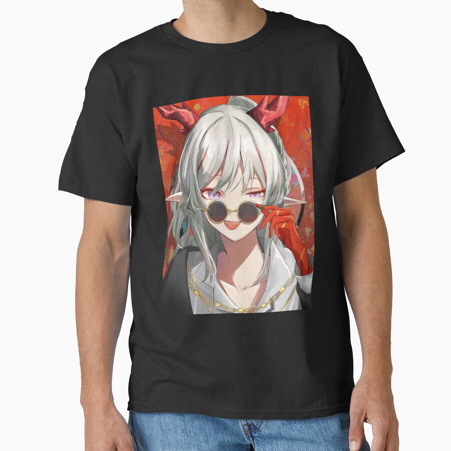 Nian || Arknights by Emmamago Unisex T-shirt, Sweatshirt, Hoodie, Long Sleeve Tee - T-Shirt, Sweatshirt, Hoodie