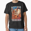 Toriko Toriko Retro Stripe Design by Wafusaurus Unisex T-shirt, Sweatshirt, Hoodie, Long Sleeve Tee - T-Shirt, Sweatshirt, Hoodie
