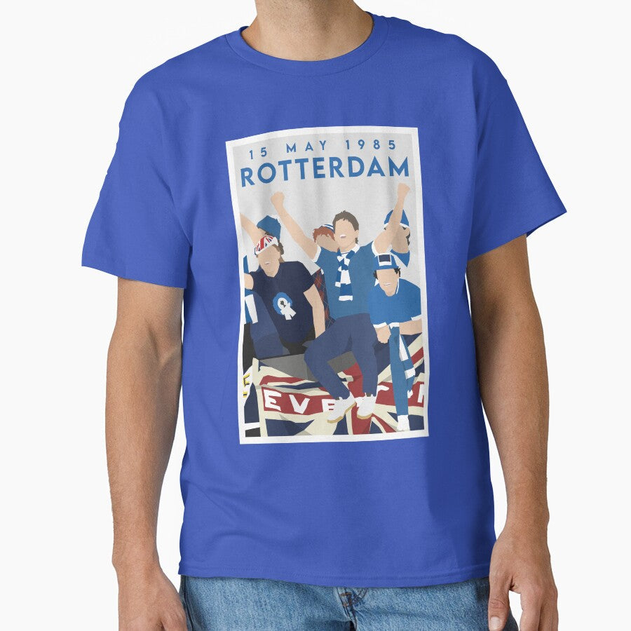 Everton 15 May 1985 Rotterdam by casualsofficial Unisex T-shirt, Sweatshirt, Hoodie, Long Sleeve Tee - T-Shirt, Sweatshirt, Hoodie