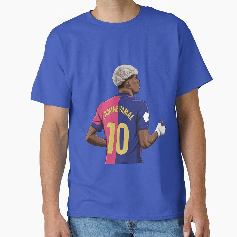 Lamine Yamal by Aldduardo Unisex T-shirt, Sweatshirt, Hoodie, Long Sleeve Tee - T-Shirt, Sweatshirt, Hoodie