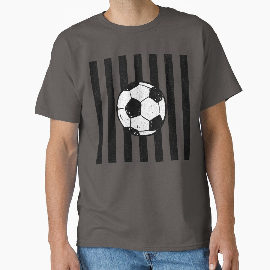 Vintage Soccer Ball Distressed Graphic by donwillisjrart Unisex T-shirt, Sweatshirt, Hoodie, Long Sleeve Tee - T-Shirt, Sweatshirt, Hoodie