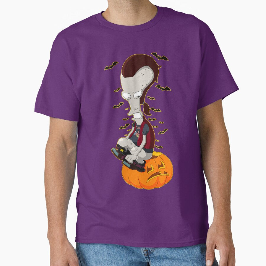 Ricky Spanish vs. Halloween by Dmitrii Legoshin Unisex T-shirt, Sweatshirt, Hoodie, Long Sleeve Tee - T-Shirt, Sweatshirt, Hoodie