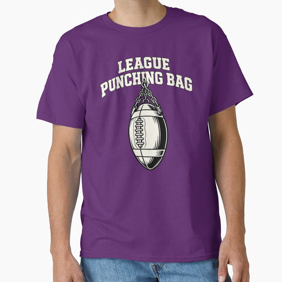 League Punching Bag Fantasy Football Shirt Funny League Loser Joke Fantasy Football Humor Tee by Grayson809 - T-Shirt, Sweatshirt, Hoodie