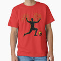Goal Celebration Fireworks Soccer Fan Design by GreennieArt Unisex T-shirt, Sweatshirt, Hoodie, Long Sleeve Tee - T-Shirt, Sweatshirt, Hoodie