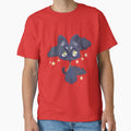 Space Kawaii Black cat by Paintingpixel Unisex T-shirt, Sweatshirt, Hoodie, Long Sleeve Tee - T-Shirt, Sweatshirt, Hoodie