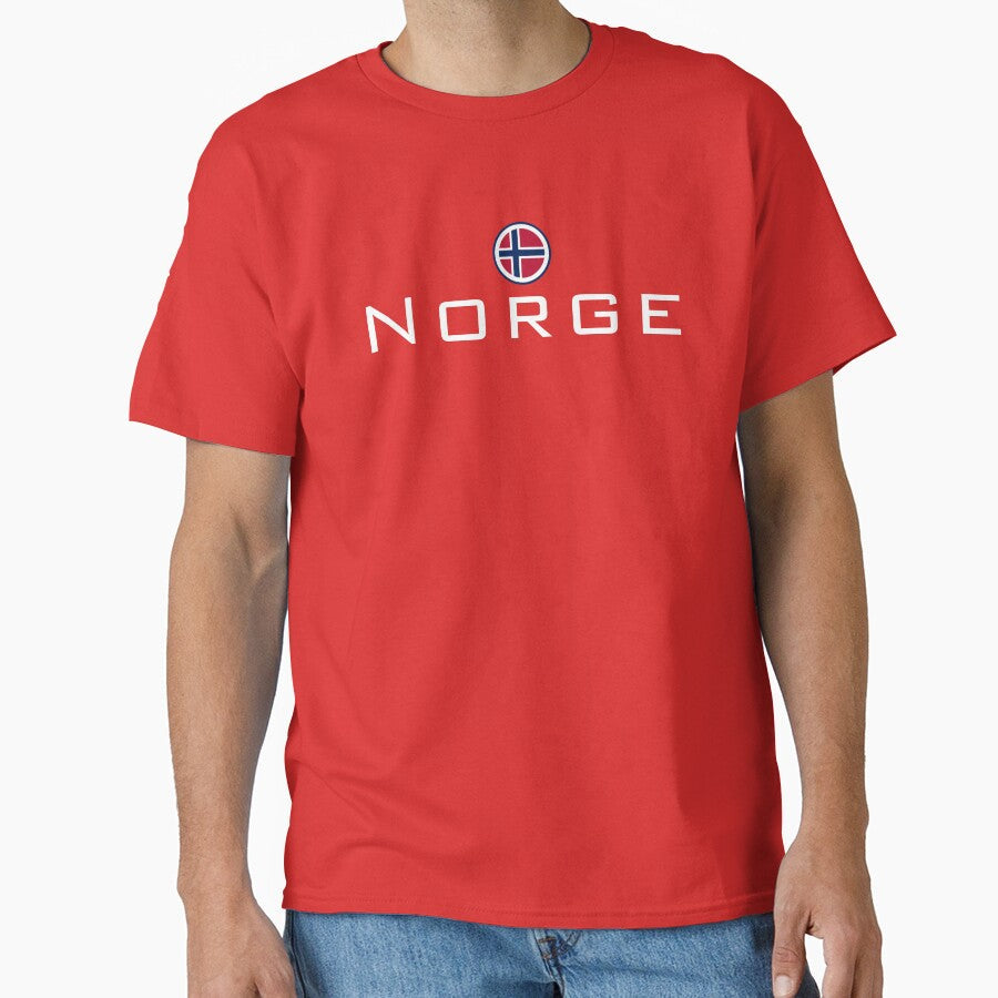 Heia Norge Ro Ro Ro Viking Chant Norwegian Supporter by UTkiKK Unisex T-shirt, Sweatshirt, Hoodie, Long Sleeve Tee - T-Shirt, Sweatshirt, Hoodie