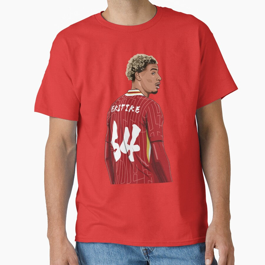 Hugo Ekitike by Aldduardo Unisex T-shirt, Sweatshirt, Hoodie, Long Sleeve Tee - T-Shirt, Sweatshirt, Hoodie