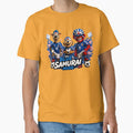 Blue Samurai  Japan World Cup 2026 Fans by WabiSabiSjak Unisex T-shirt, Sweatshirt, Hoodie, Long Sleeve Tee - T-Shirt, Sweatshirt, Hoodie