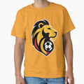 Belgian Soccer Lion Fan Logo by JaaGo PopLab Unisex T-shirt, Sweatshirt, Hoodie, Long Sleeve Tee - T-Shirt, Sweatshirt, Hoodie