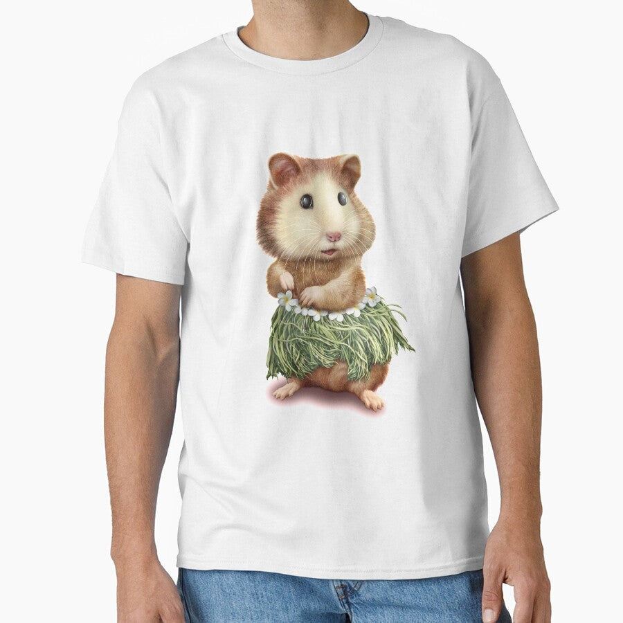 HAMSTER HULA by Jumali Katani Unisex T-shirt, Sweatshirt, Hoodie, Long Sleeve Tee - T-Shirt, Sweatshirt, Hoodie