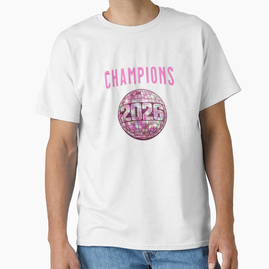 Champions 2026 Football T-Shirt Game Day Soccer Fan Hype Graphic Sticker by Digital Humour - T-Shirt, Sweatshirt, Hoodie
