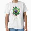 Brazil - World Football Championship by m. i. Unisex T-shirt, Sweatshirt, Hoodie, Long Sleeve Tee - T-Shirt, Sweatshirt, Hoodie