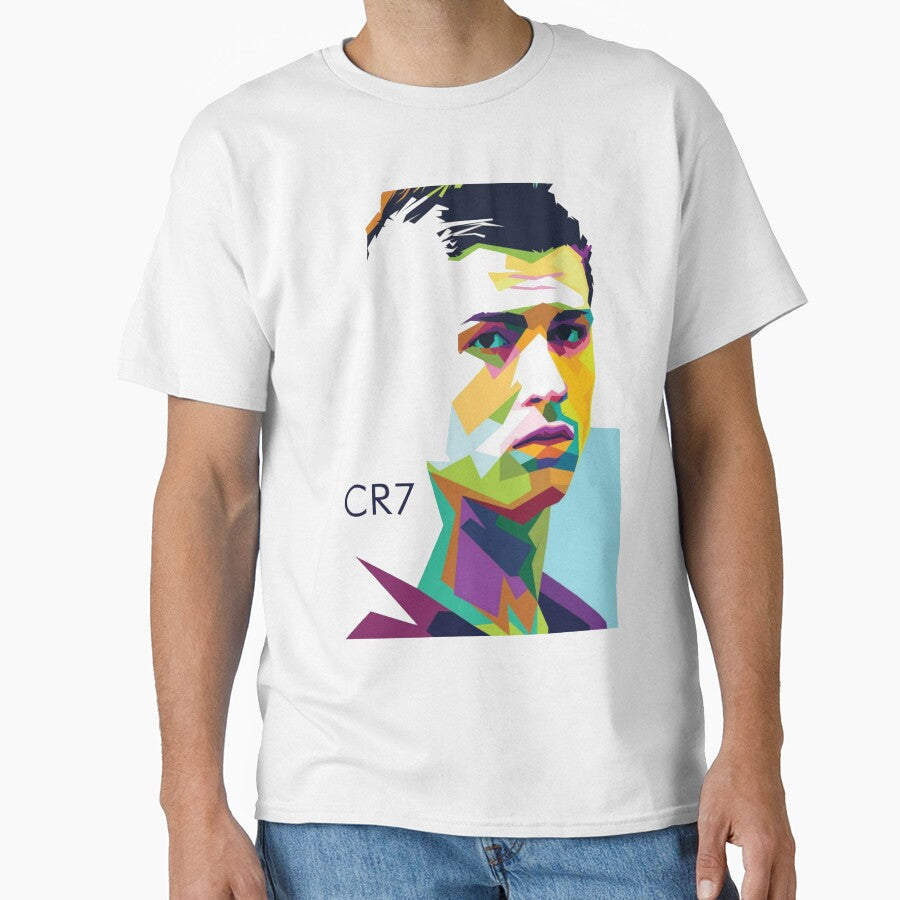 Cristiano Ronaldo CR7 Football Player Fan Art by Akshay777 Unisex T-shirt, Sweatshirt, Hoodie, Long Sleeve Tee - T-Shirt, Sweatshirt, Hoodie